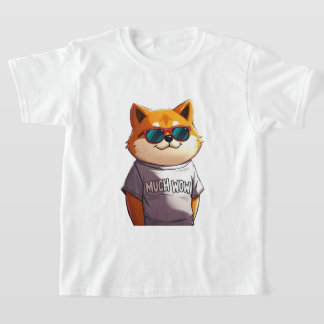 Leuke grappige chippy kat t-shirt