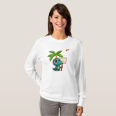 Leuke, grappige dinosaurus t-shirt (Voorkant volledig)