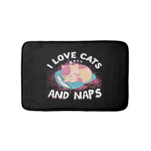 Leuke grappige Katten met Quote Cat-Lover Badmat