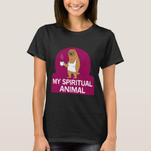 Leuke Grappige luiaard Grappige Spirituele Dierlij T-shirt