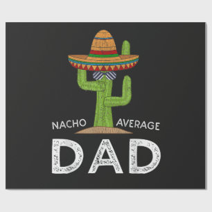 Leuke grappige vadergrap _ Funny Saying Dad Cadeaupapier