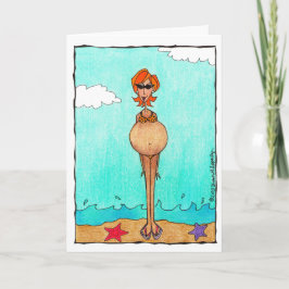 Leuke Grappige Zwangerschaps Baby Shower Felicitat Kaart