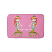 Leuke griezelige zeemeermin heks Thunder_Cove Badmat (Voorkant)