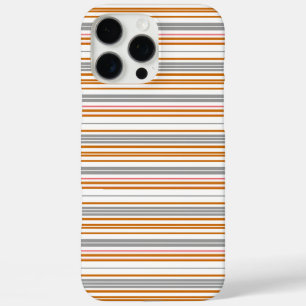 Leuke grijs bruine strepen iPhone 16 pro max hoesje