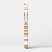 Leuke grijs bruine strepen Case-Mate iPhone case (Achterkant / Links)