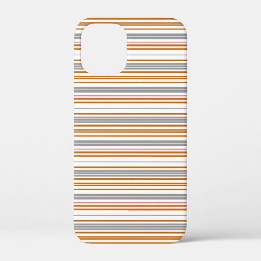 Leuke grijs bruine strepen Case-Mate iPhone case (Achterkant)