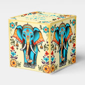 Leuke grillige Indiase bruiloft olifant dank u Bedankdoosjes (Voorkant Zijde)