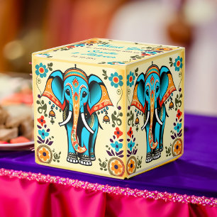 Leuke grillige Indiase bruiloft olifant dank u Bedankdoosjes