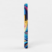 Leuke grillige psychedelische zeilboot Case-Mate iPhone case (Achterkant/rechts)