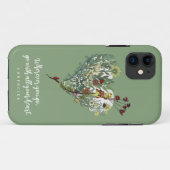 Leuke groene dame bug Inspirerend avontuur citaat Case-Mate iPhone Case (Achterkant (horizontaal))