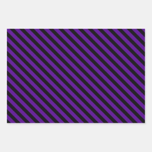 Leuke Groene en Paarse Monster Ogen en Strepen Inpakpapier Vel (Voorkant 3)