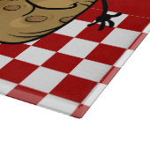 Leuke groenten keuken decor snijplank (Hoek)