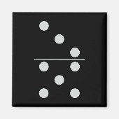 Leuke groep matching Halloween kostuum Domino Domi Magneet (Voorkant)