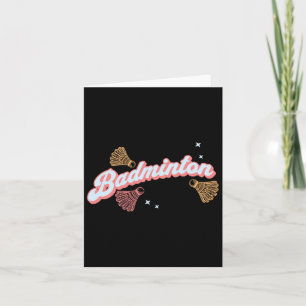 Leuke Groovy badminton en shuttles Kaart