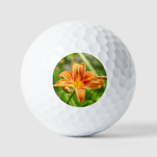 Leuke grote Lily bloem foto Golfballen