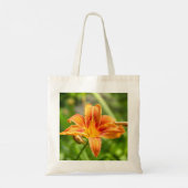 Leuke grote Lily bloem foto Tote Bag (Achterkant)