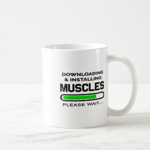 Leuke Gym Workout T-shirt downloaden en installere Koffiemok