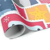 Leuke haai soort kerst inpakpapier (Rol Hoek)