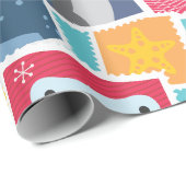 Leuke haai soort kerst inpakpapier (Rol Hoek)