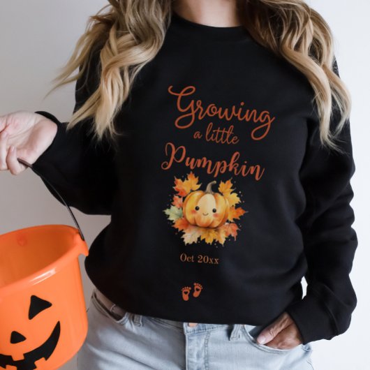 Leuke Halloween Baby aankondiging zwangerschap pom Trui
