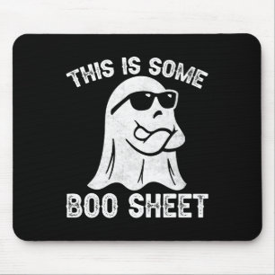 Leuke Halloween Boo Ghost kostuum Dit is een aanta Muismat