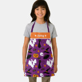 Leuke Halloween Elements Voor Kinderen Gepersonali Schort (Insitu)