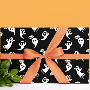 Leuke Halloween Geesten Vakantie Cadeaupapier