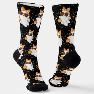 Leuke Halloween Ghost Pumpkin Spice Gepersonalisee Sokken