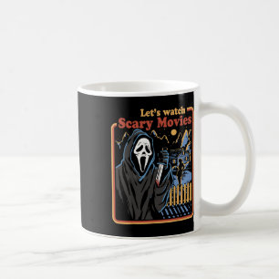 Leuke Halloween Laten we kijken Horror Films Ghost Koffiemok