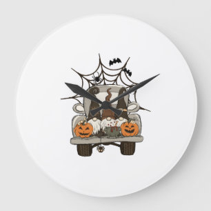 Leuke Halloween-ontwerpen Halloween-kabouters op e Grote Klok