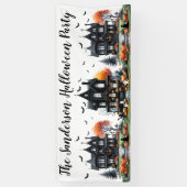 Leuke Halloween Party Banner Sign (Verticaal)