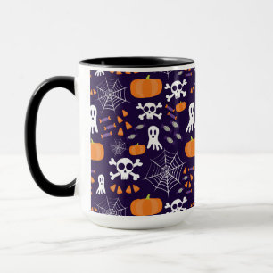 Leuke Halloween-patroon Mok