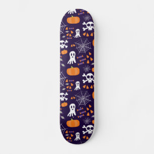 Leuke Halloween-patroon Skateboard
