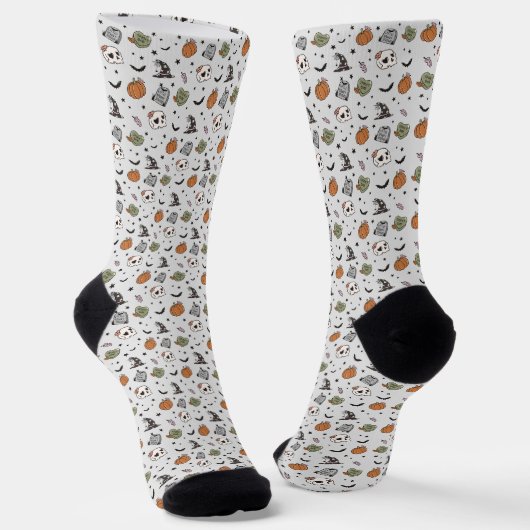 Leuke Halloween Sokken (Gebogen)