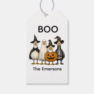 Leuke Halloween Spooky Cadeaulabel