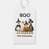 Leuke Halloween Spooky Cadeaulabel (Achterkant)