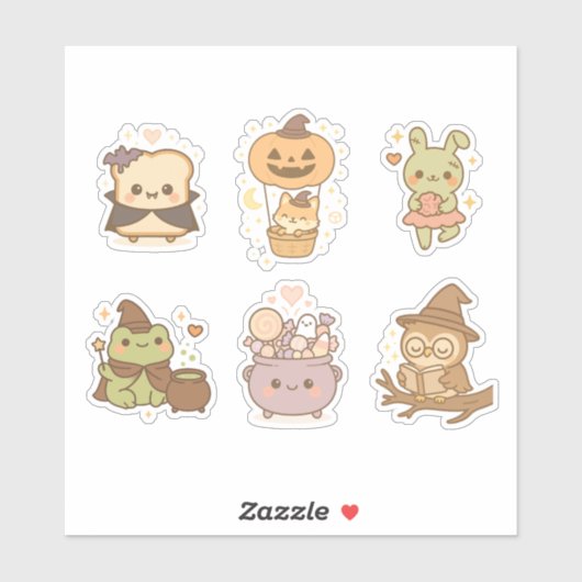 Leuke Halloween Sticker (Vel)