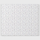 Leuke Halloween waterverf Ghost Cadeaupapier (Vlak)