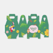 Leuke Hamster Botanical Theme Kind's Verjaardagsfe Bedankdoosjes (Uitgevouwen)