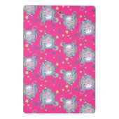 Leuke  handgetekende eenhoorn mini klembord (Achterkant)