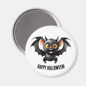 Leuke Happy Bat Magnet Magneet (Voorkant / Achterkant)