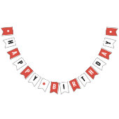 Leuke Happy Birthday Bunting Banner (Alle)