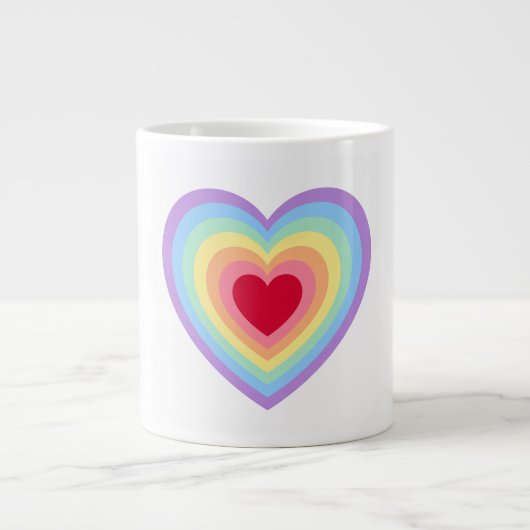 Leuke hartvormige design mok (Voorkant)
