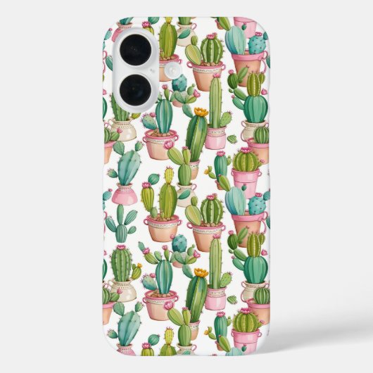 Leuke heldere cactussen Case-Mate iPhone case (Achterkant)