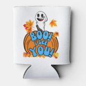 Leuke Herfst Halloween spook Boo! Ik zie je! Stick Blikjeskoeler (Voorkant)