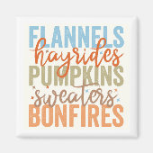 Leuke Herfst vibes Magneet (Voorkant)