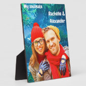 Leuke herinnering met mijn partner fotoplaat (Zijkant)