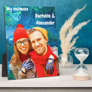 Leuke herinnering met mijn partner fotoplaat