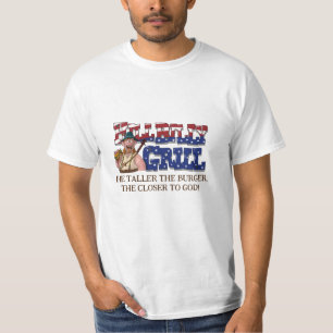 Leuke HillBilly Grill Denemarken T-Shirt!  T-shirt