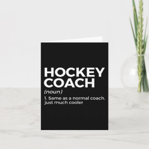 Leuke Hockey Coach Definitie Kaart